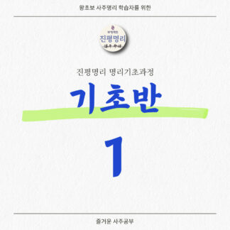 《진평명리 왕초보기초-1파트》